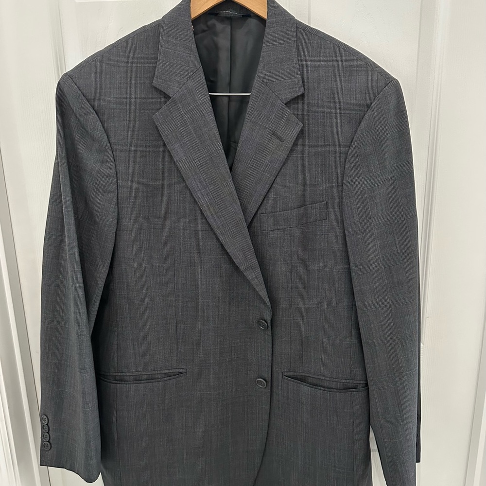 Brooks Brothers 346 Stretch Size 44M Men's Wool Suit Jacket Sport Coat Blazer